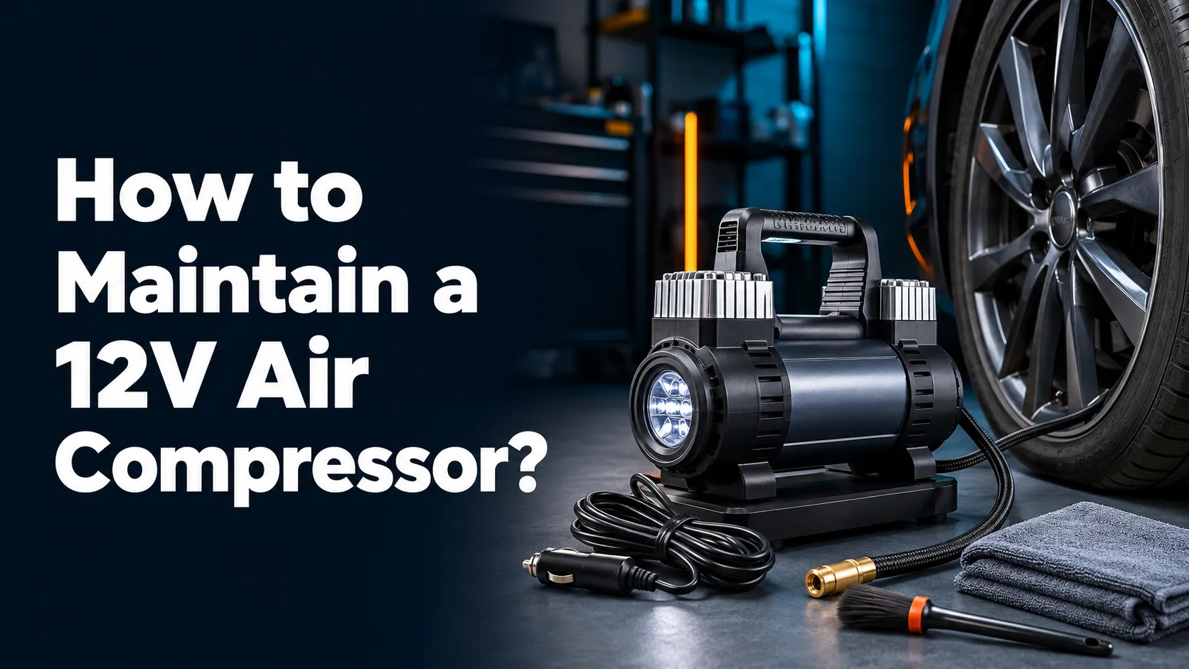 12V air compressor maintenance guide