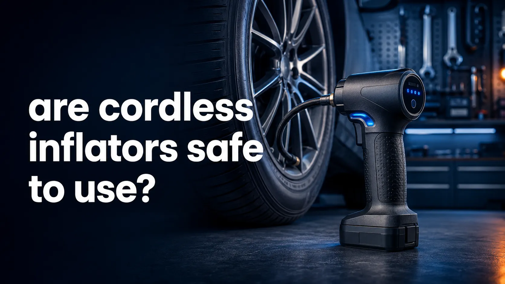 are cordless inflators safe to use