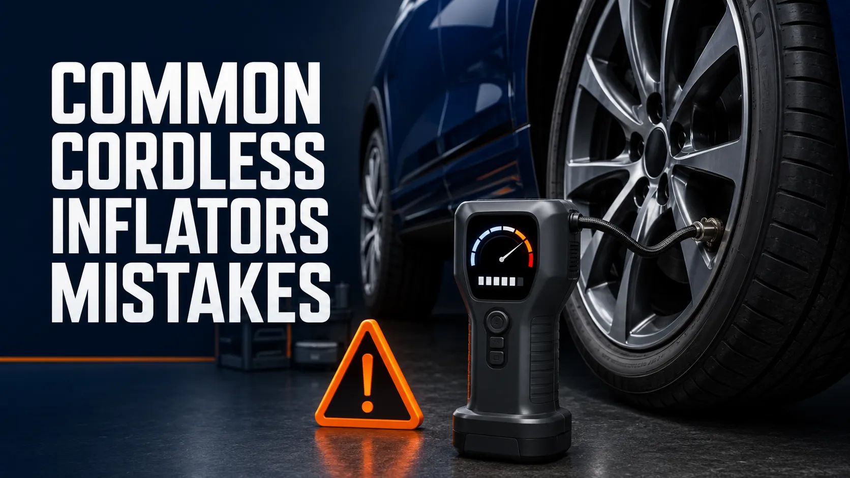 common cordless inflators mistakes