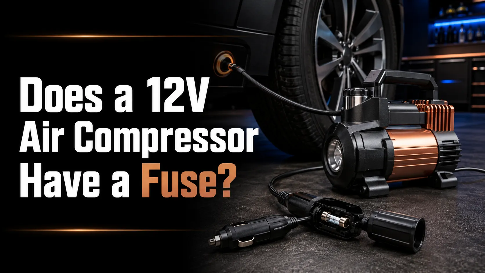 does a 12v air compressor have a fuse