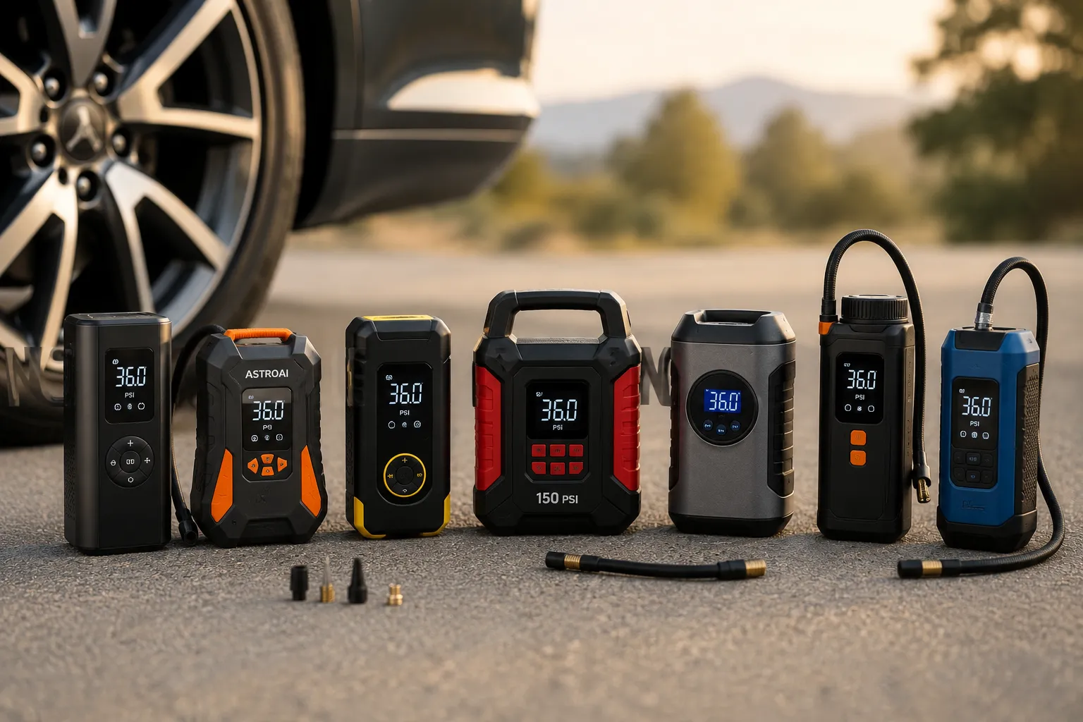 9 Best Cordless Inflator Pump Picks for Car Tires