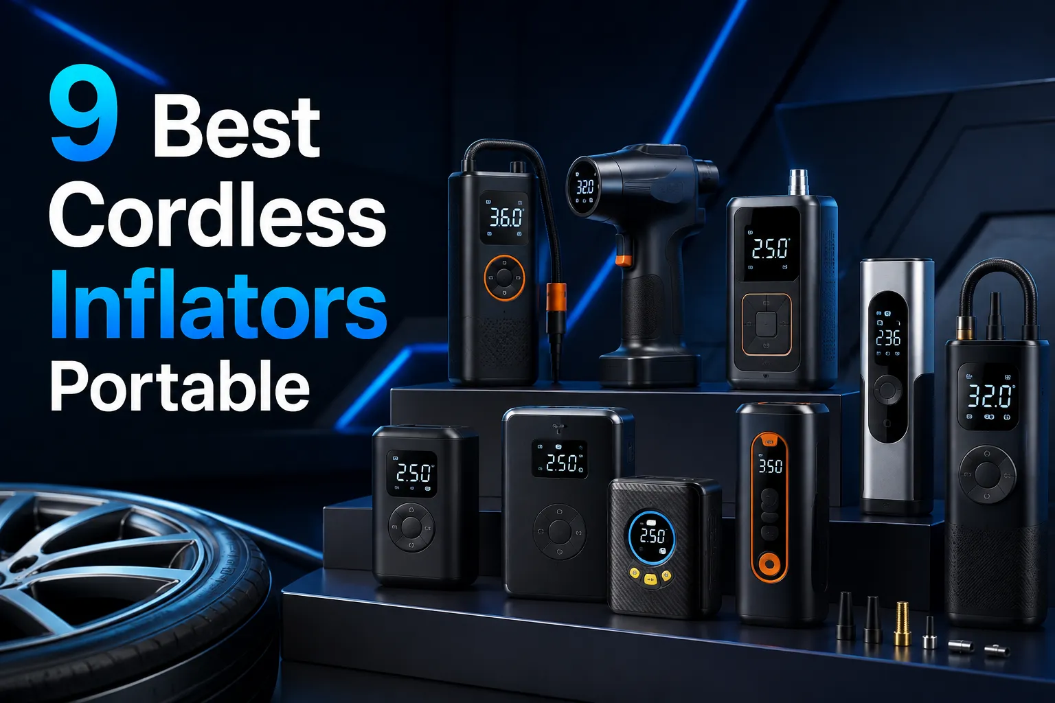 9 Best Cordless Inflators Portable