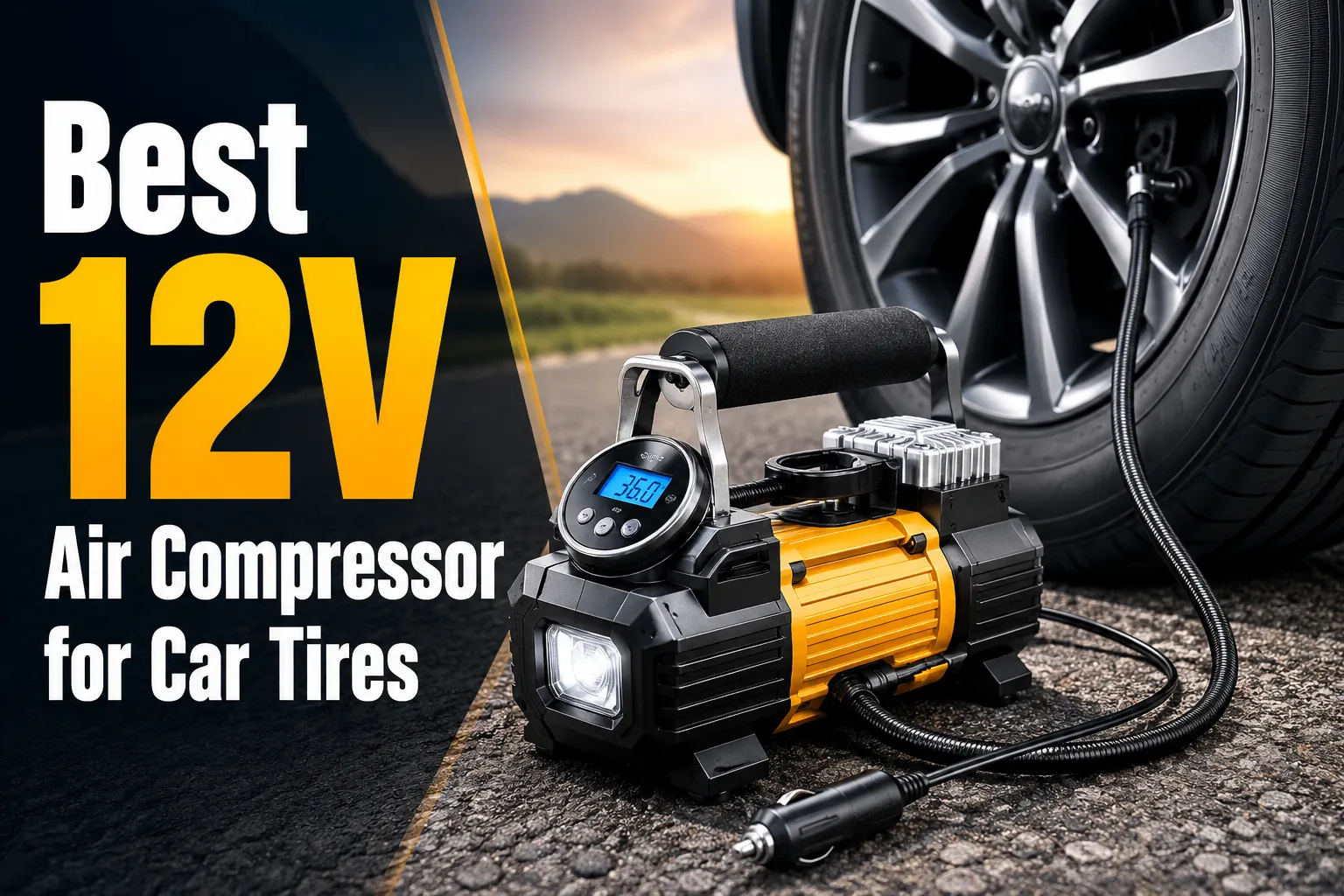 Best 12V Air Compressor for Car Tires