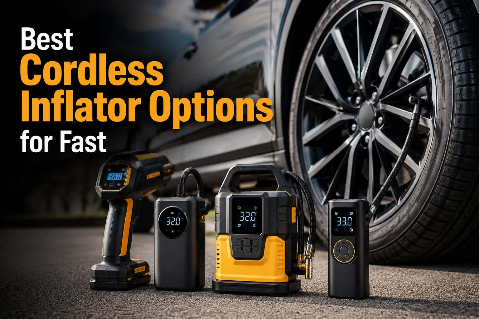 Best Cordless Inflator Options for Fast