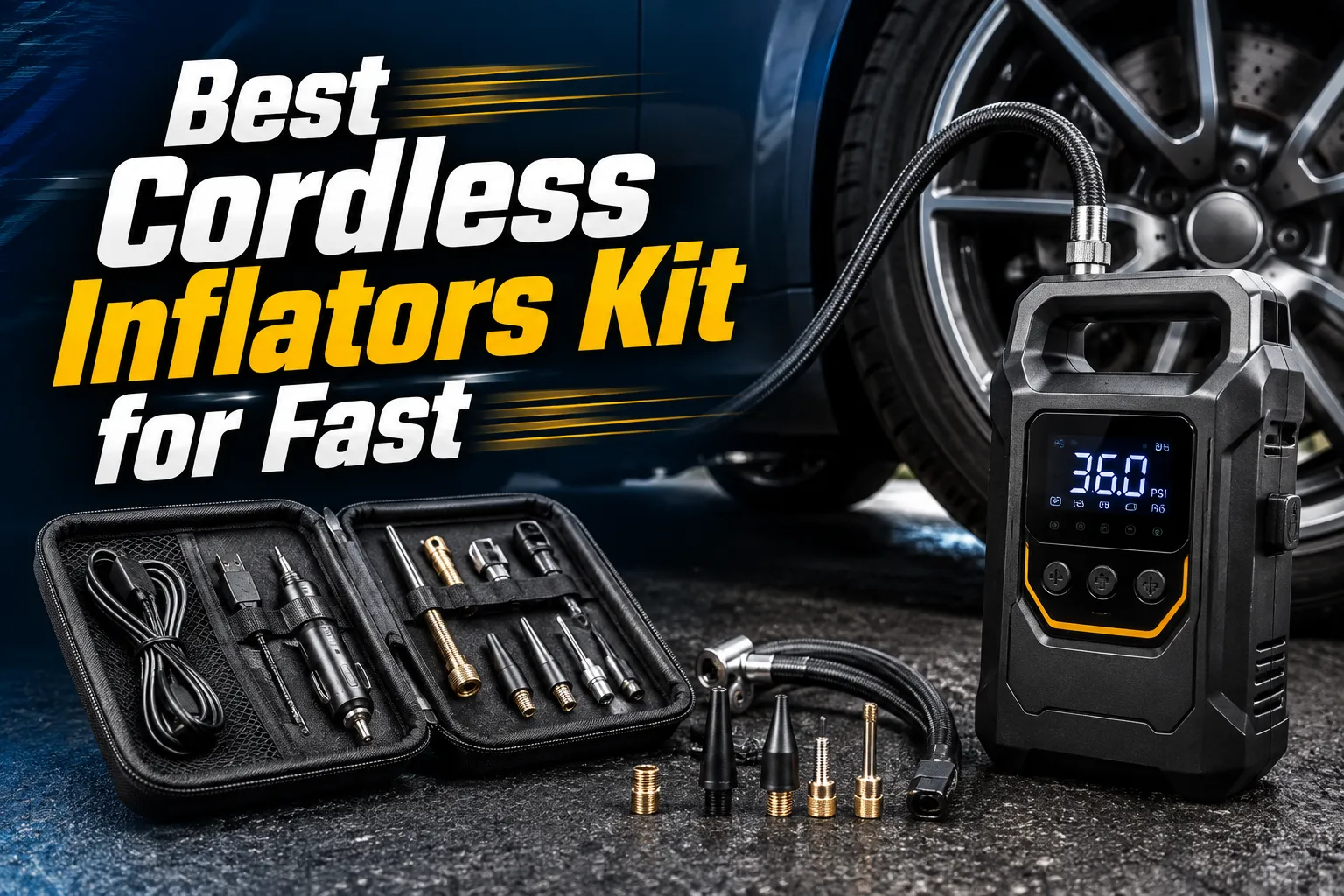 Best Cordless Inflators Kit for Fast