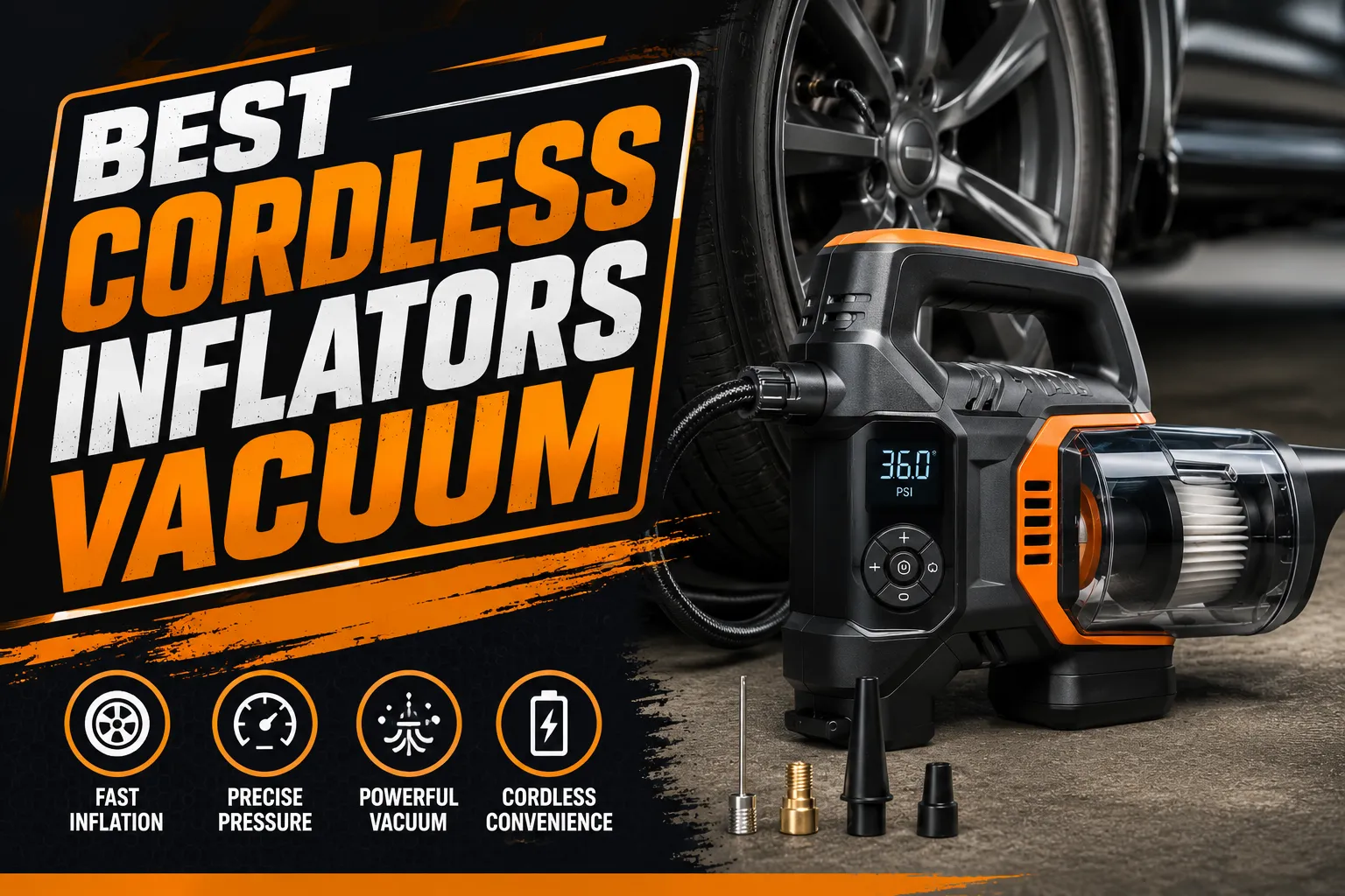 Best Cordless Inflators Vacuum