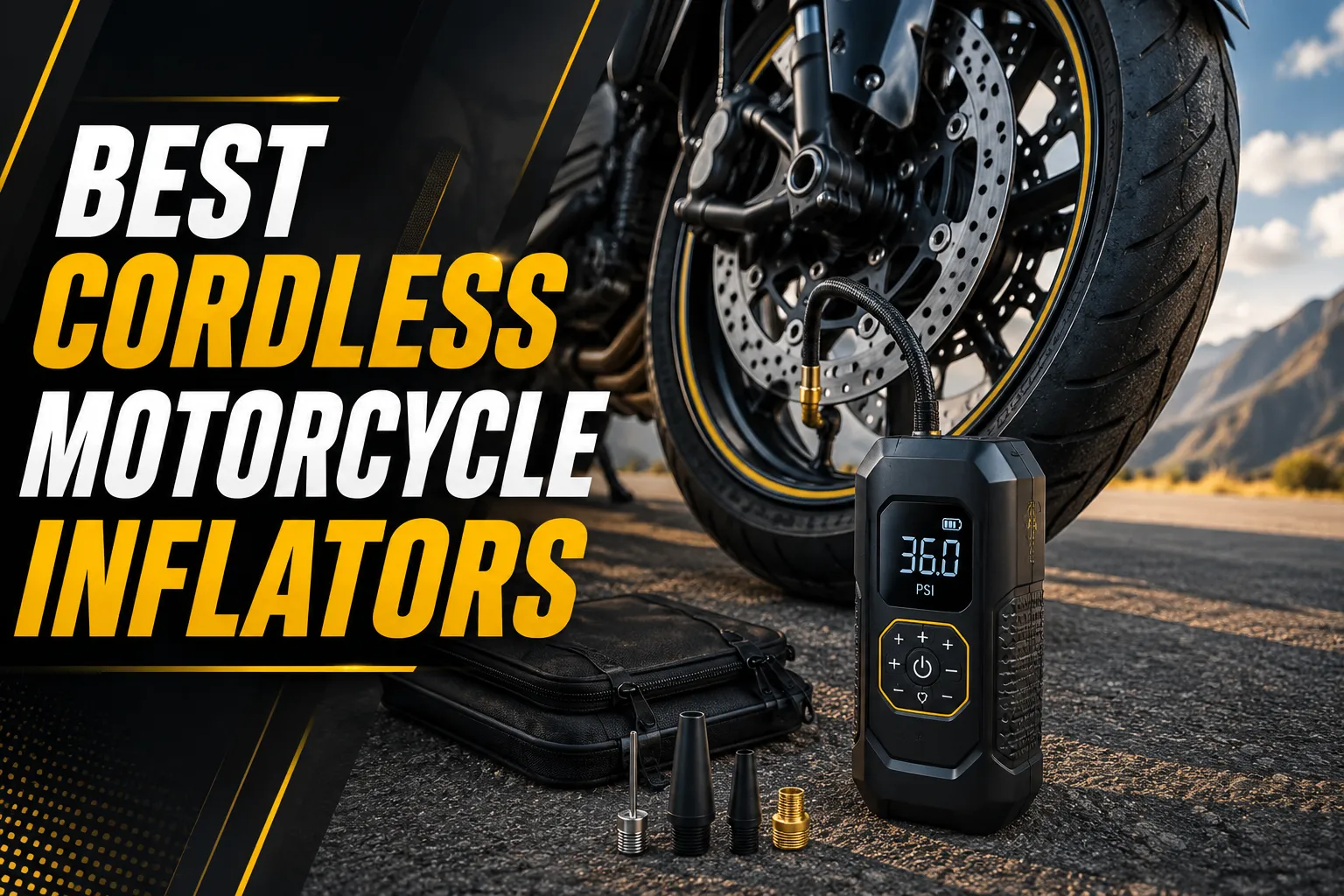 Best Cordless Motorcycle Inflator