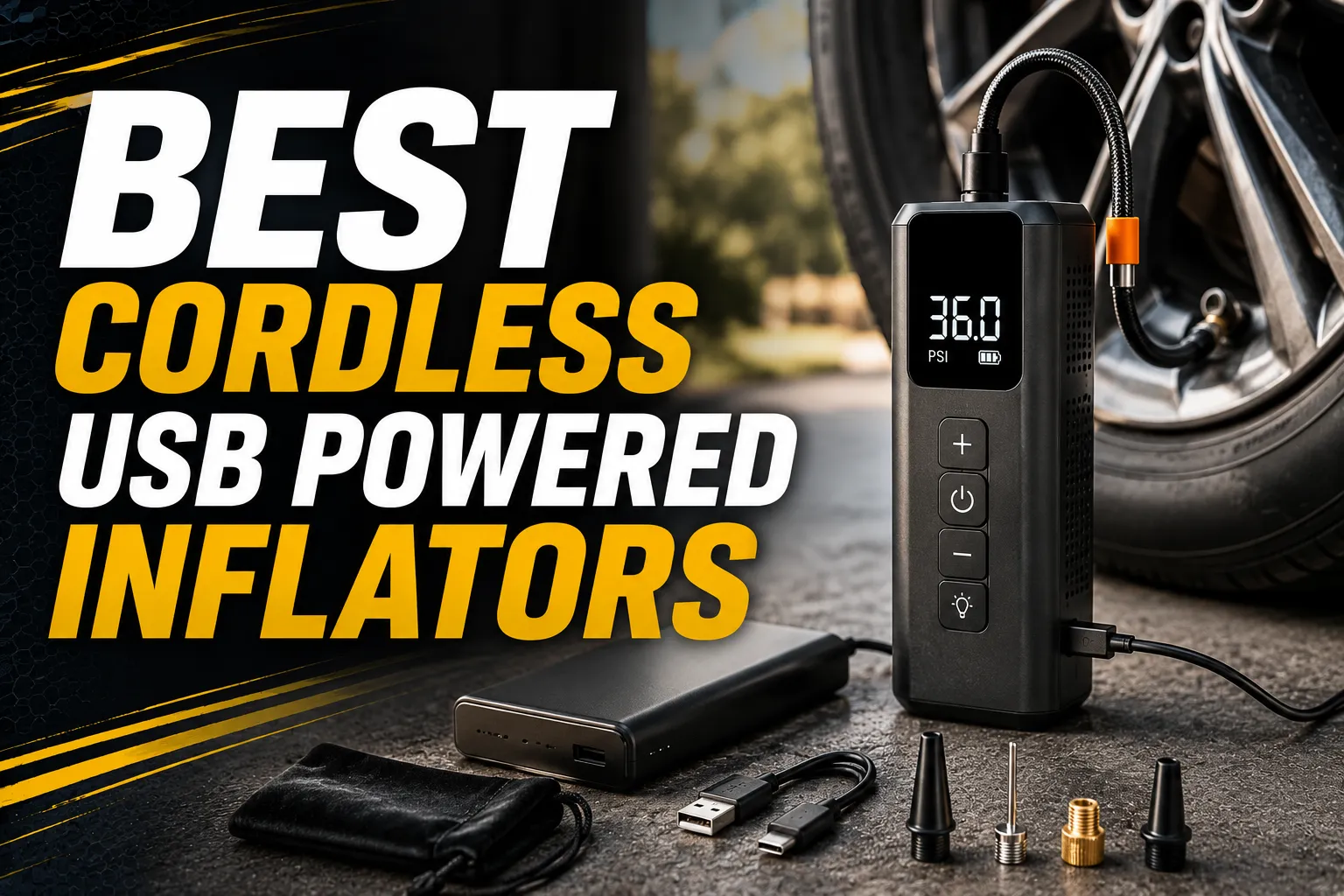 Best Cordless USB Powered Inflators