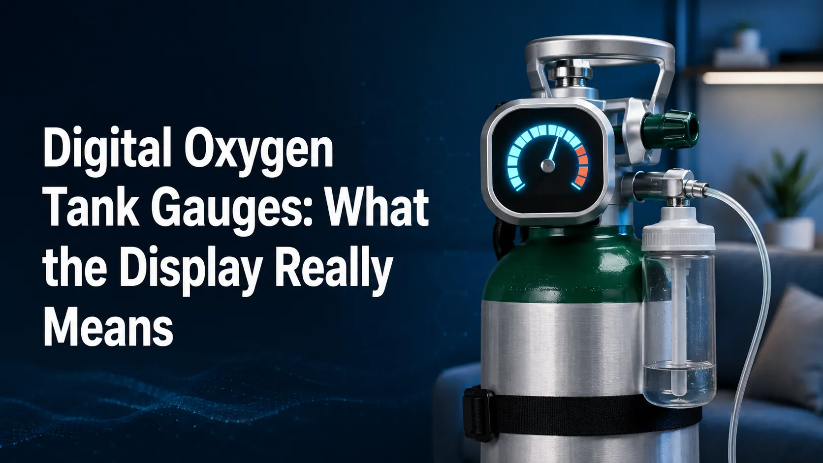 Understanding digital oxygen tank gauges