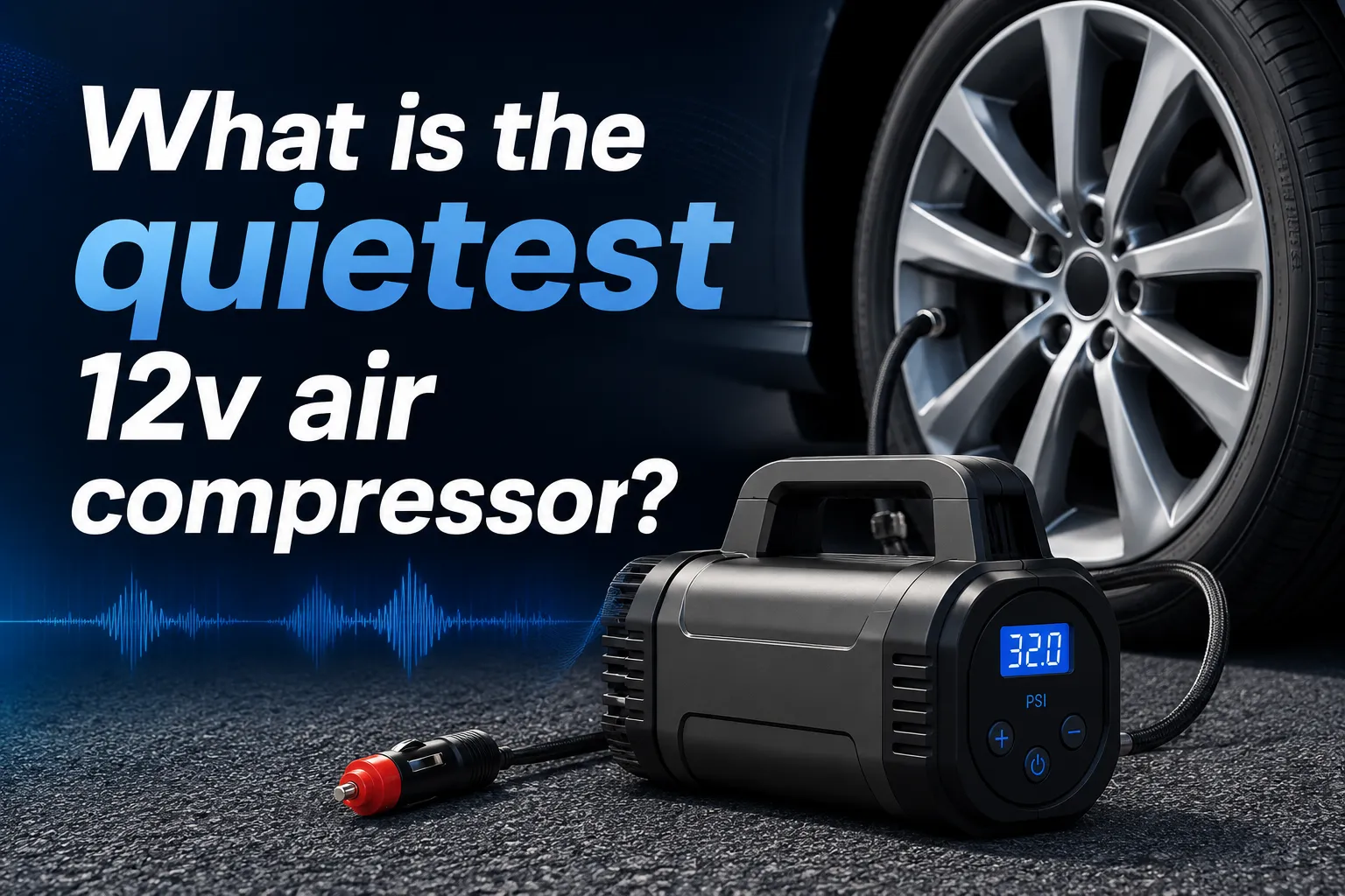 what is the quietest 12v air compressor