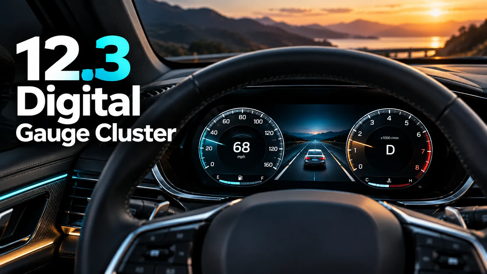 12.3 Digital Gauge Cluster