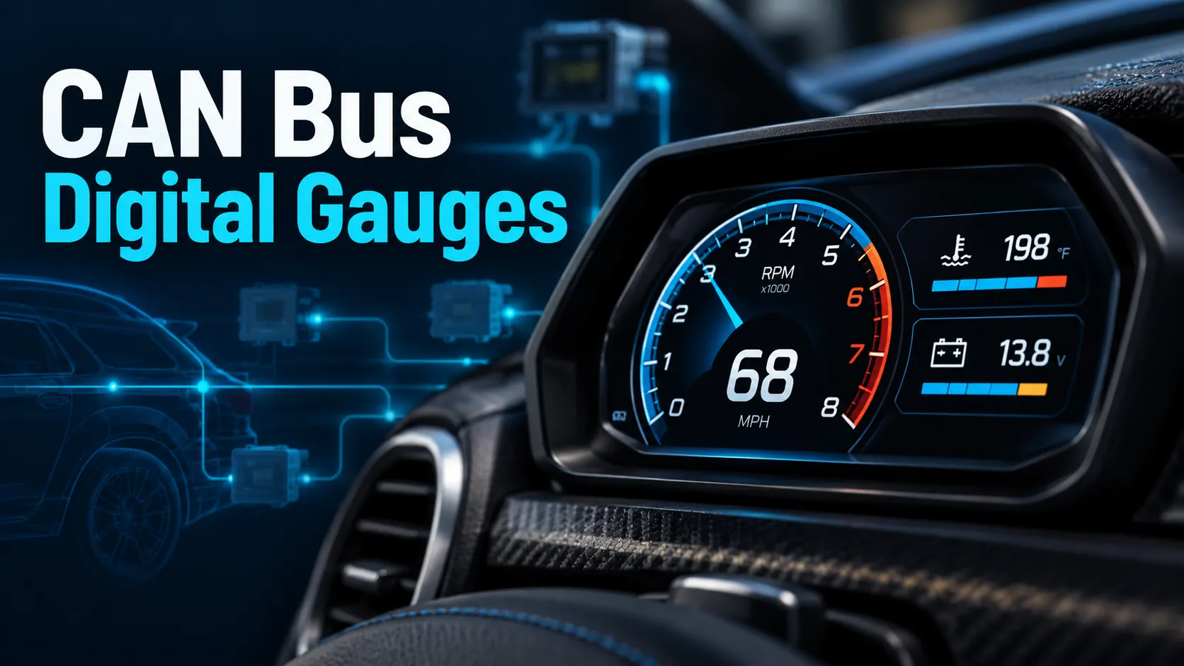 CAN Bus Digital Gauges