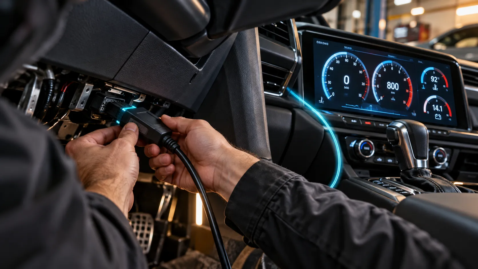 Cordless tire inflator connected to a compatible battery charger