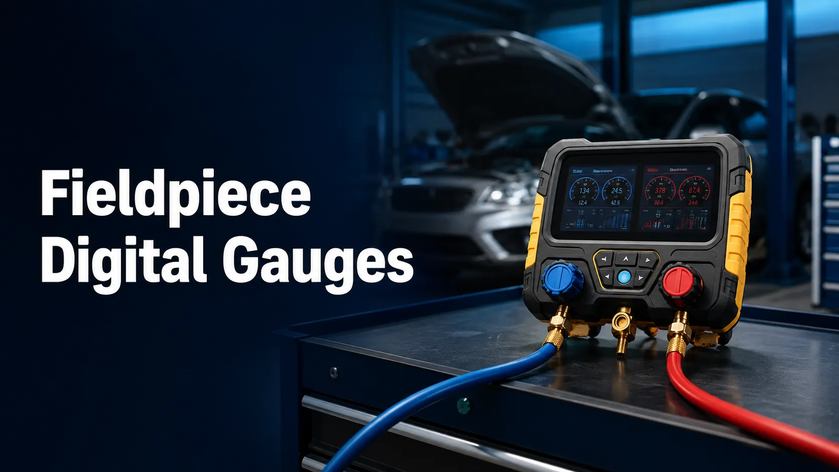 Fieldpiece digital gauges