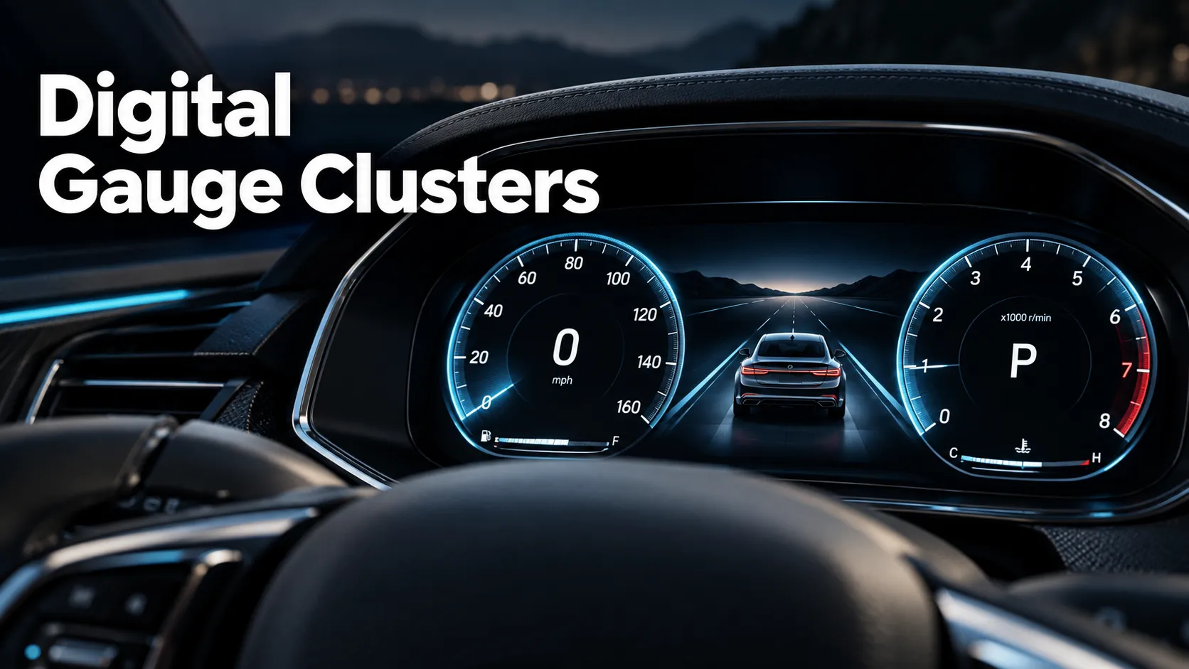 Digital Gauge Clusters